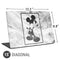Disney Mickey Mouse Shape on Marble Universal Laptop 15in (12.2 x 8.8in) Skin